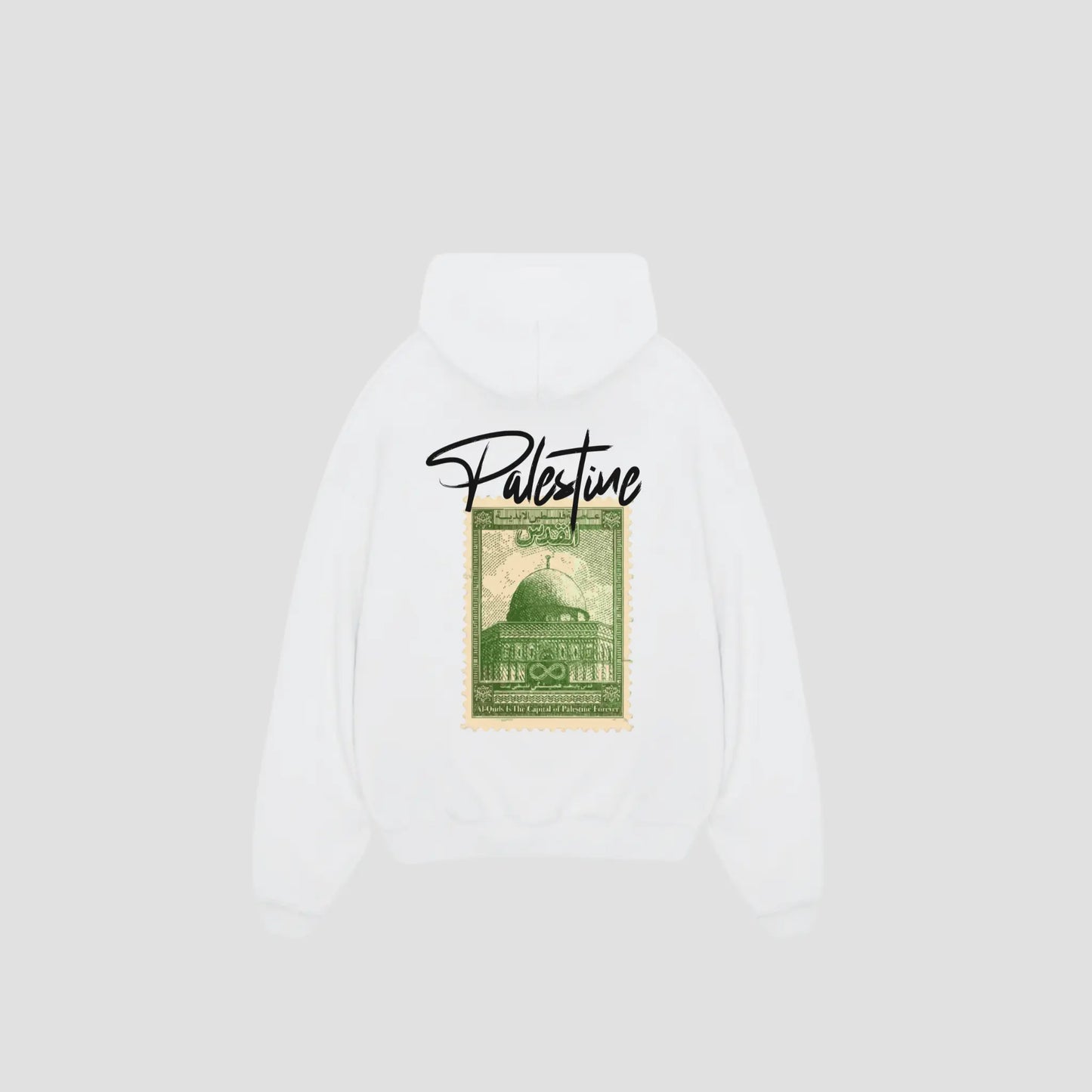 AL QUDUS - Oversized Hoodie Printegy