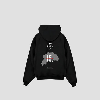 BURDUR 15 - Oversized Hoodie Backprint Printegy