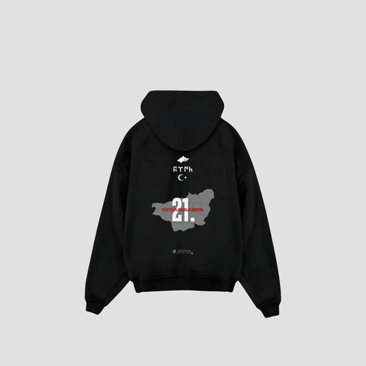 DIYARBAKIR 21 - Oversized Hoodie Backprint Printegy