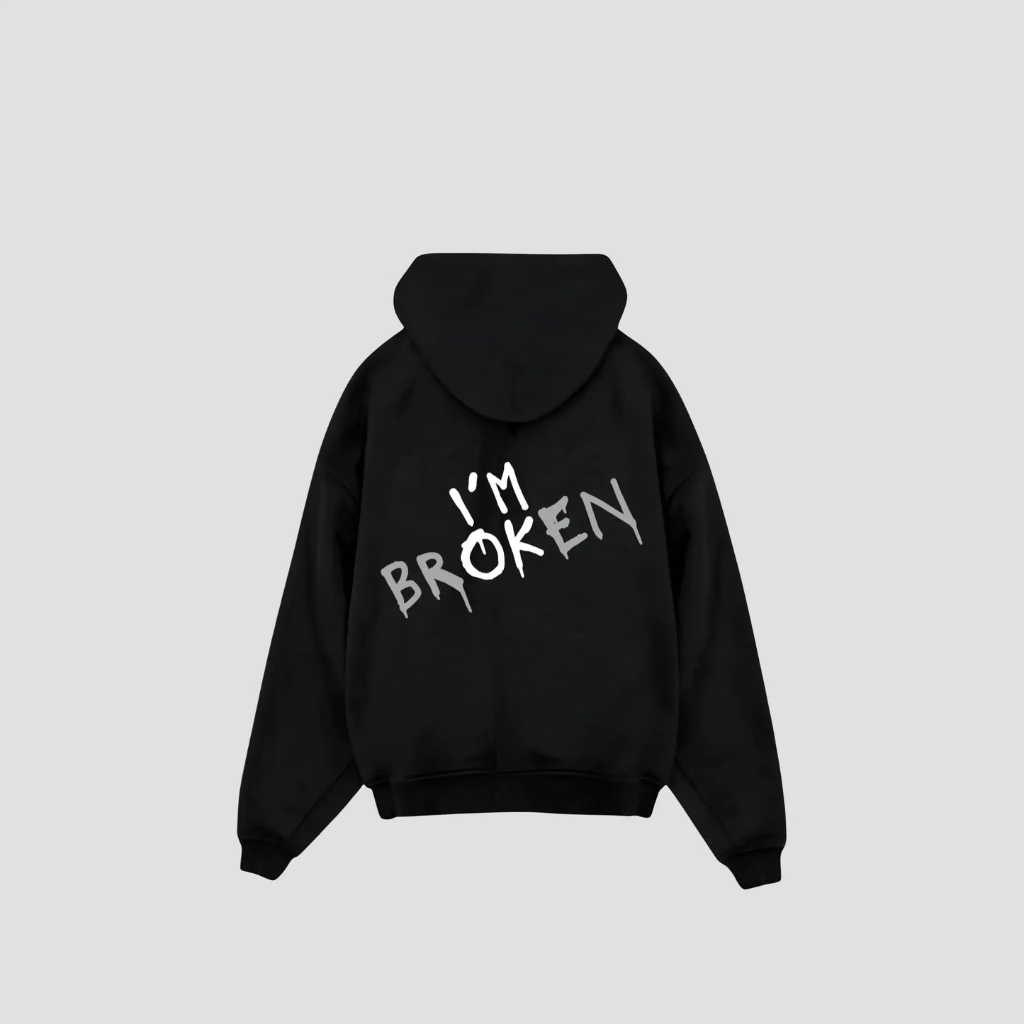 I'M OK - Oversized Hoodie Backprint Printegy