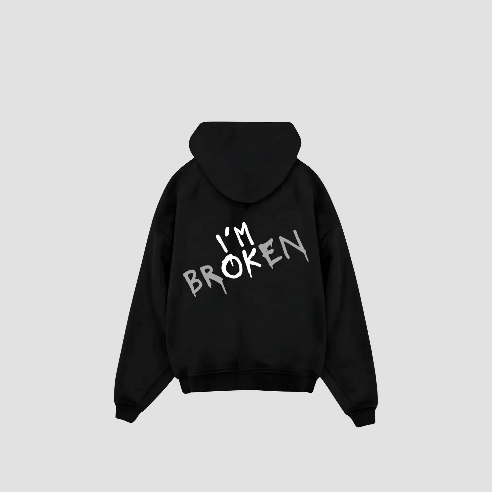 I'M OK - Oversized Hoodie Backprint Printegy