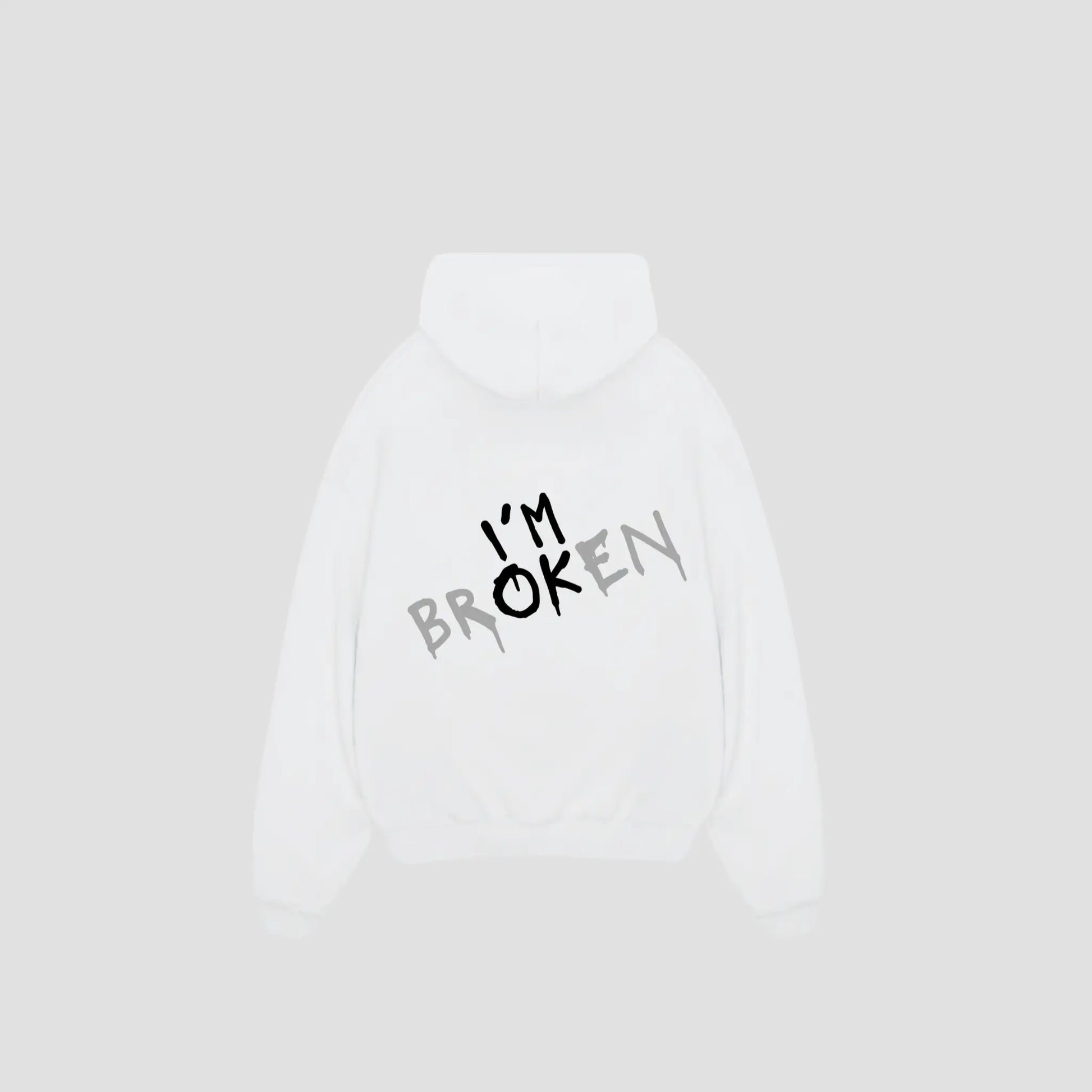 I'M OK - Oversized Hoodie Backprint Printegy