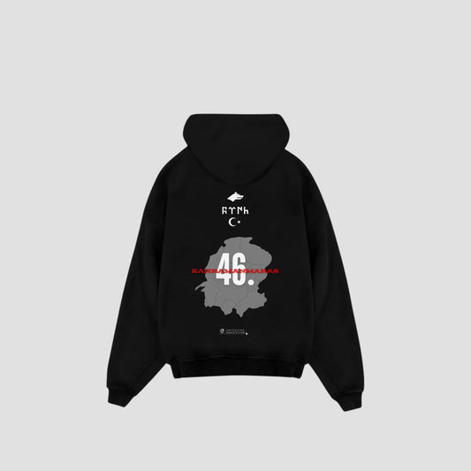 KAHRAMANMARAS 46 - Oversized Hoodie Backprint Printegy