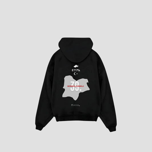 KIRKLARELI 39 - Oversized Hoodie Backprint Printegy