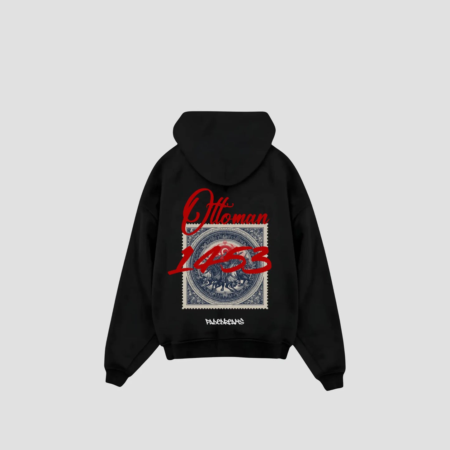 OTTOMAN X 1453 - Oversized Hoodie Backprint Printegy
