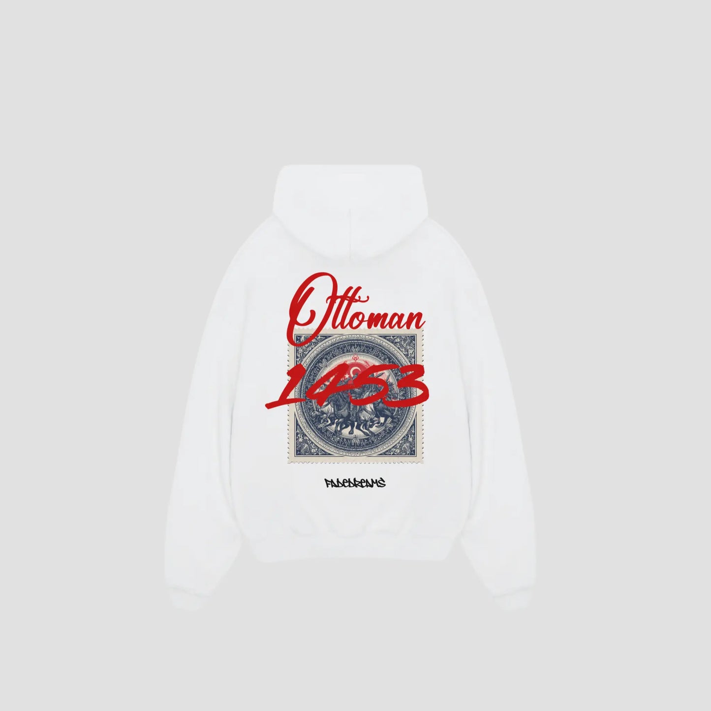 OTTOMAN X 1453 - Oversized Hoodie Backprint Printegy