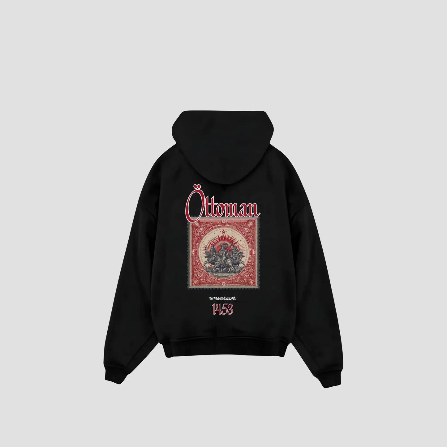 OTTOMAN x WAR - Oversized Hoodie Backprint Printegy