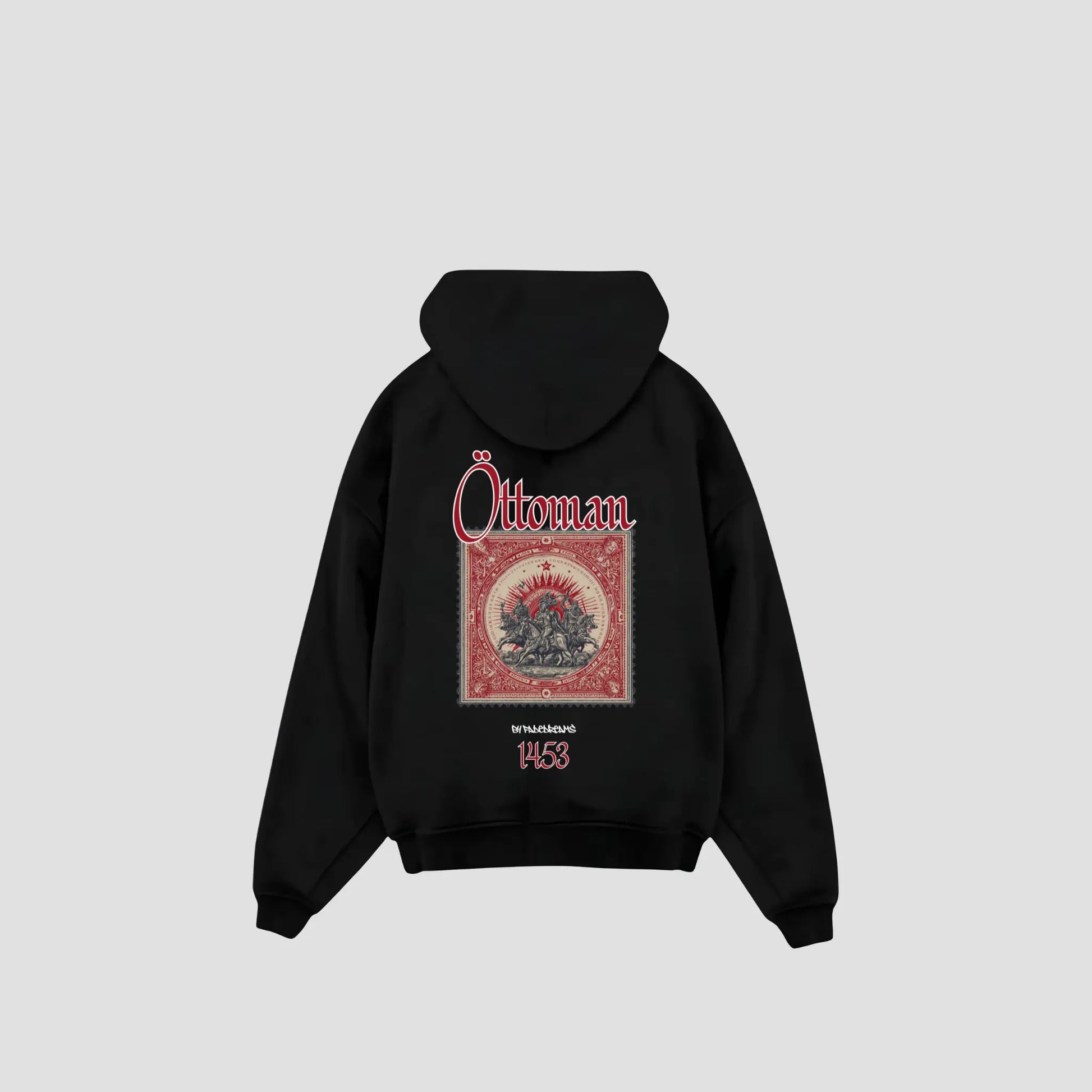 OTTOMAN x WAR - Oversized Hoodie Backprint Printegy