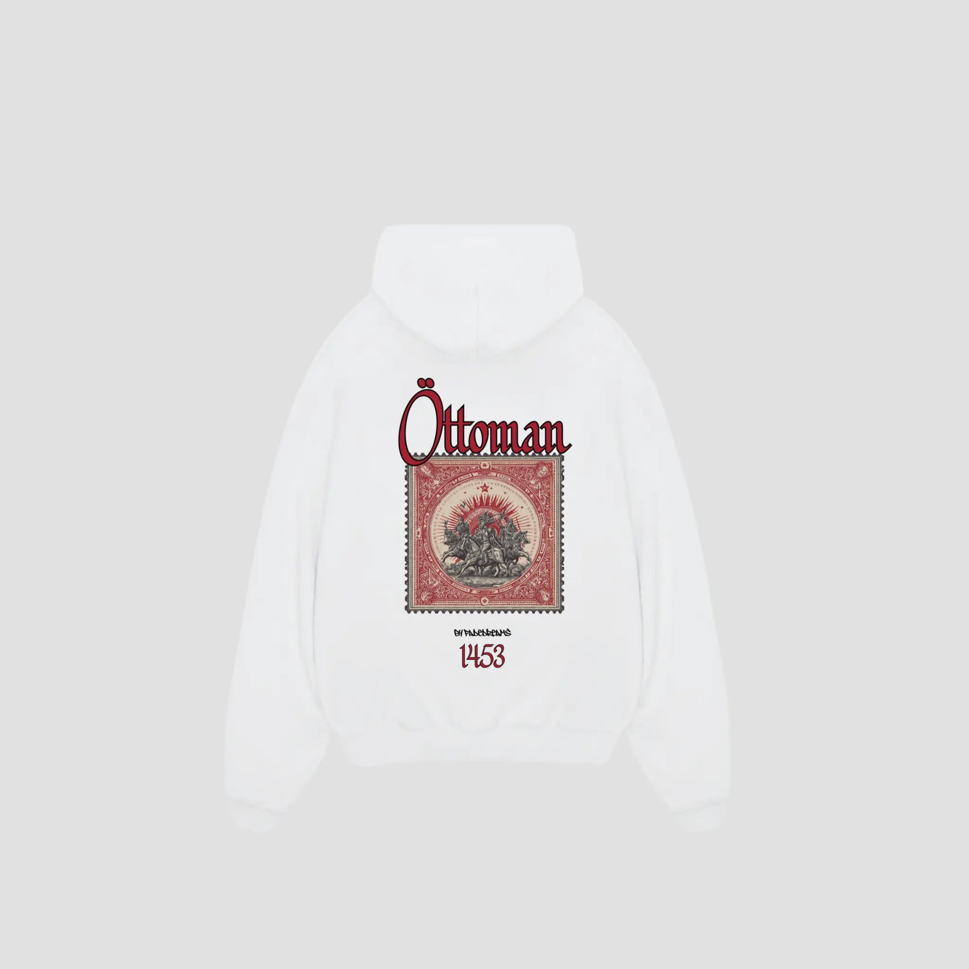 OTTOMAN x WAR - Oversized Hoodie Backprint Printegy