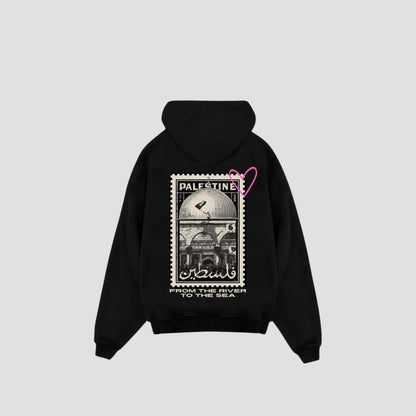 RIVER TO THE SEA - Oversized Hoodie Backprint Printegy