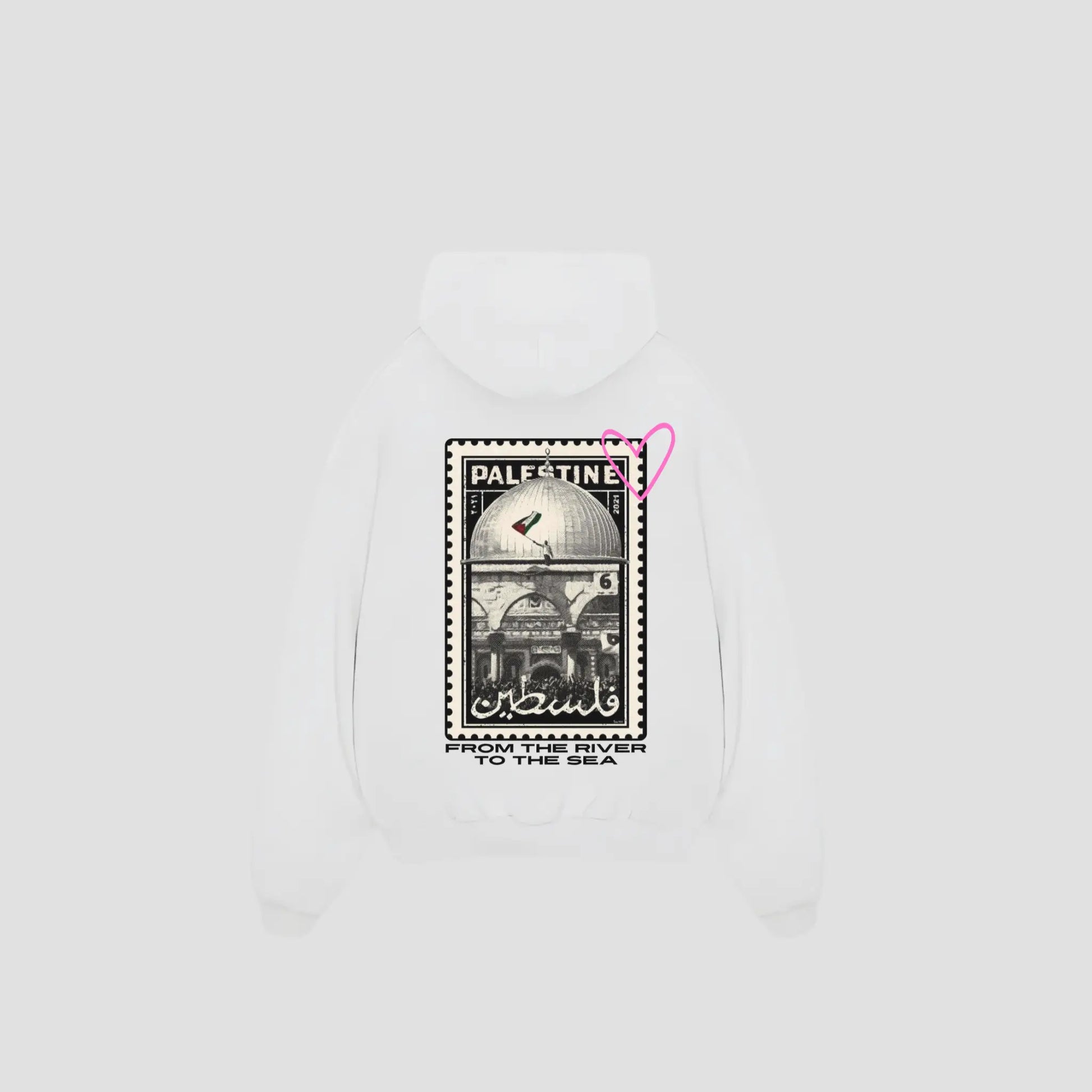 RIVER TO THE SEA - Oversized Hoodie Backprint Printegy