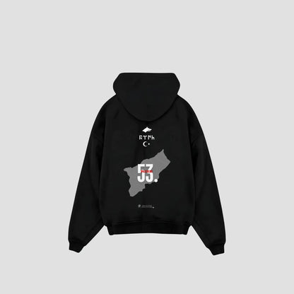RIZE 53 - Oversized Hoodie Backprint Printegy