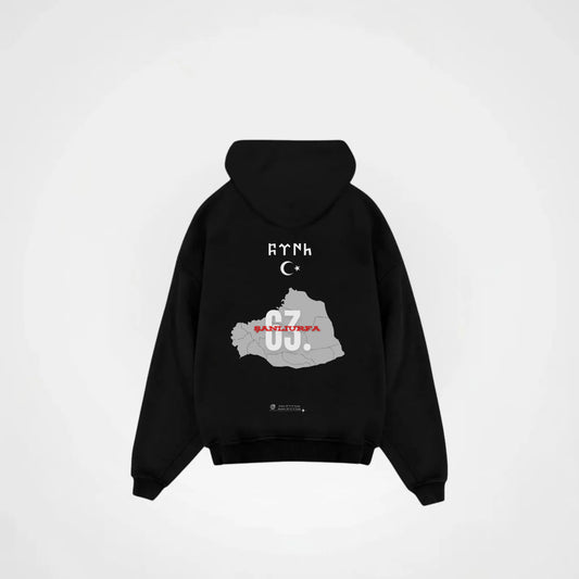 SANLIURFA 63 x 2.0 - Oversized Hoodie Backprint Printegy