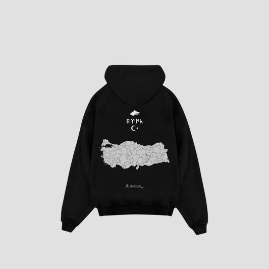 Türkiye 1923 - Oversized Hoodie Backprint Printegy