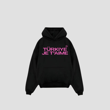 TÜRKIYE JET´AIME - Oversized Hoodie Printegy