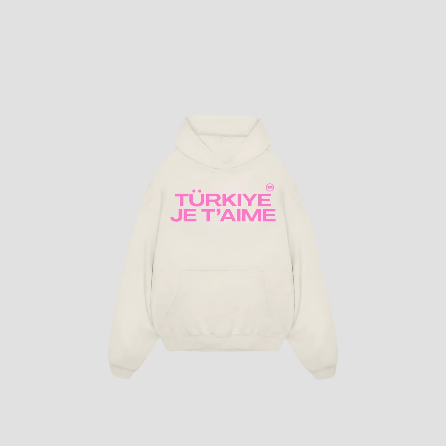 TÜRKIYE JET´AIME - Oversized Hoodie Printegy