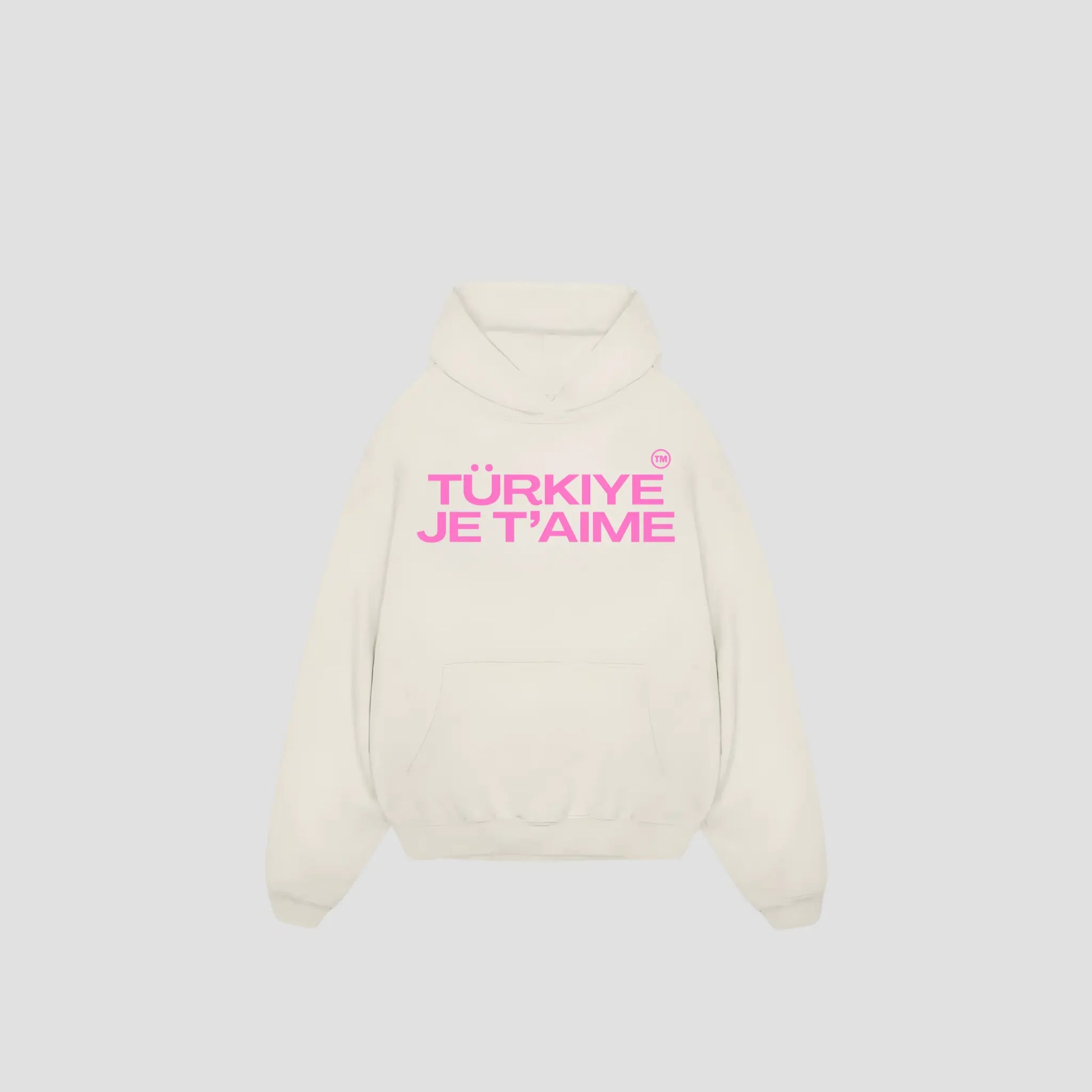 TÜRKIYE JET´AIME - Oversized Hoodie Printegy