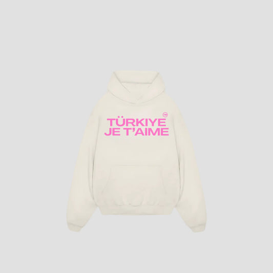 TÜRKIYE JET´AIME - Oversized Hoodie Printegy