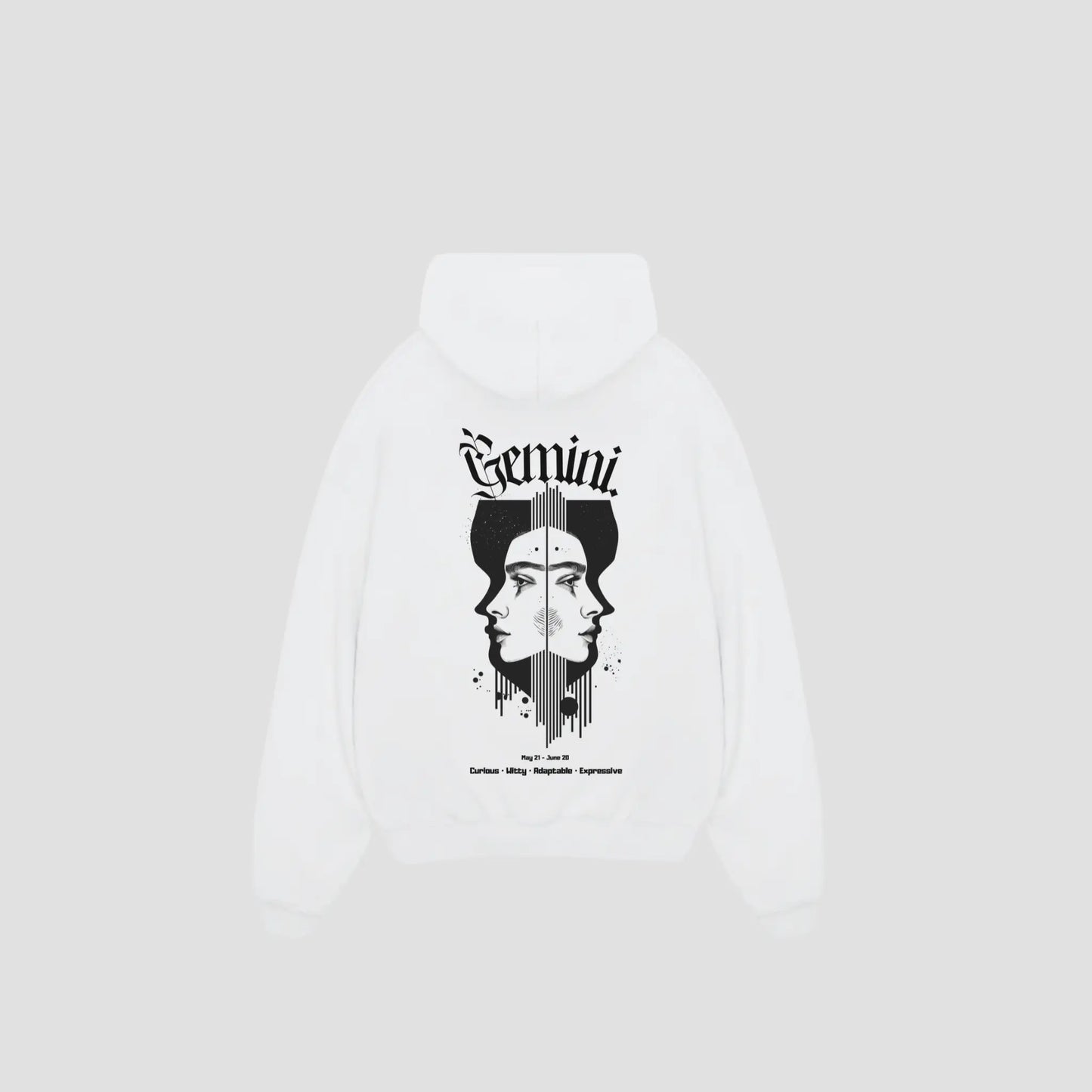 GEMINI - Oversized Hoodie Printegy