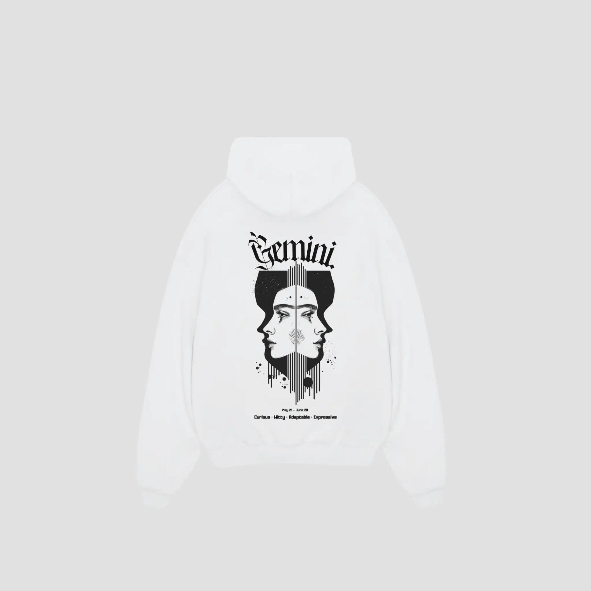 GEMINI - Oversized Hoodie Printegy