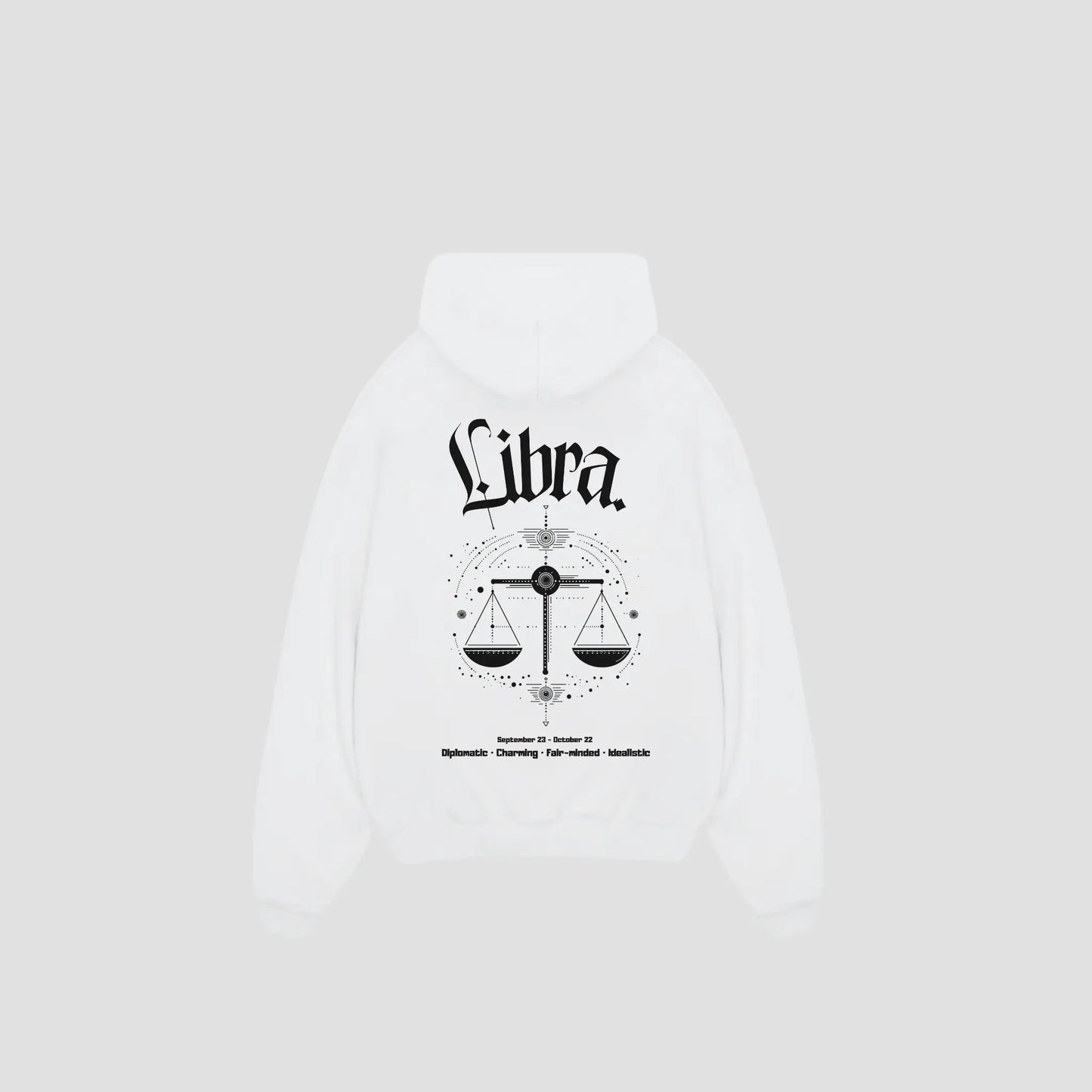 LIBRA - Oversized Hoodie Printegy