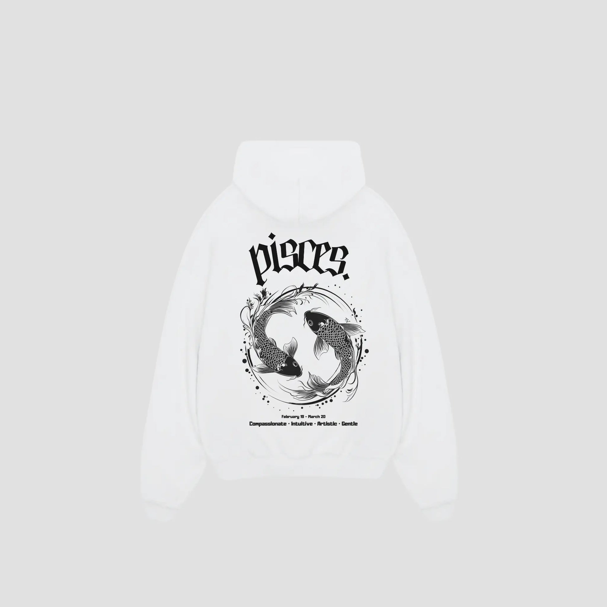 PISCES - Oversized Hoodie Printegy