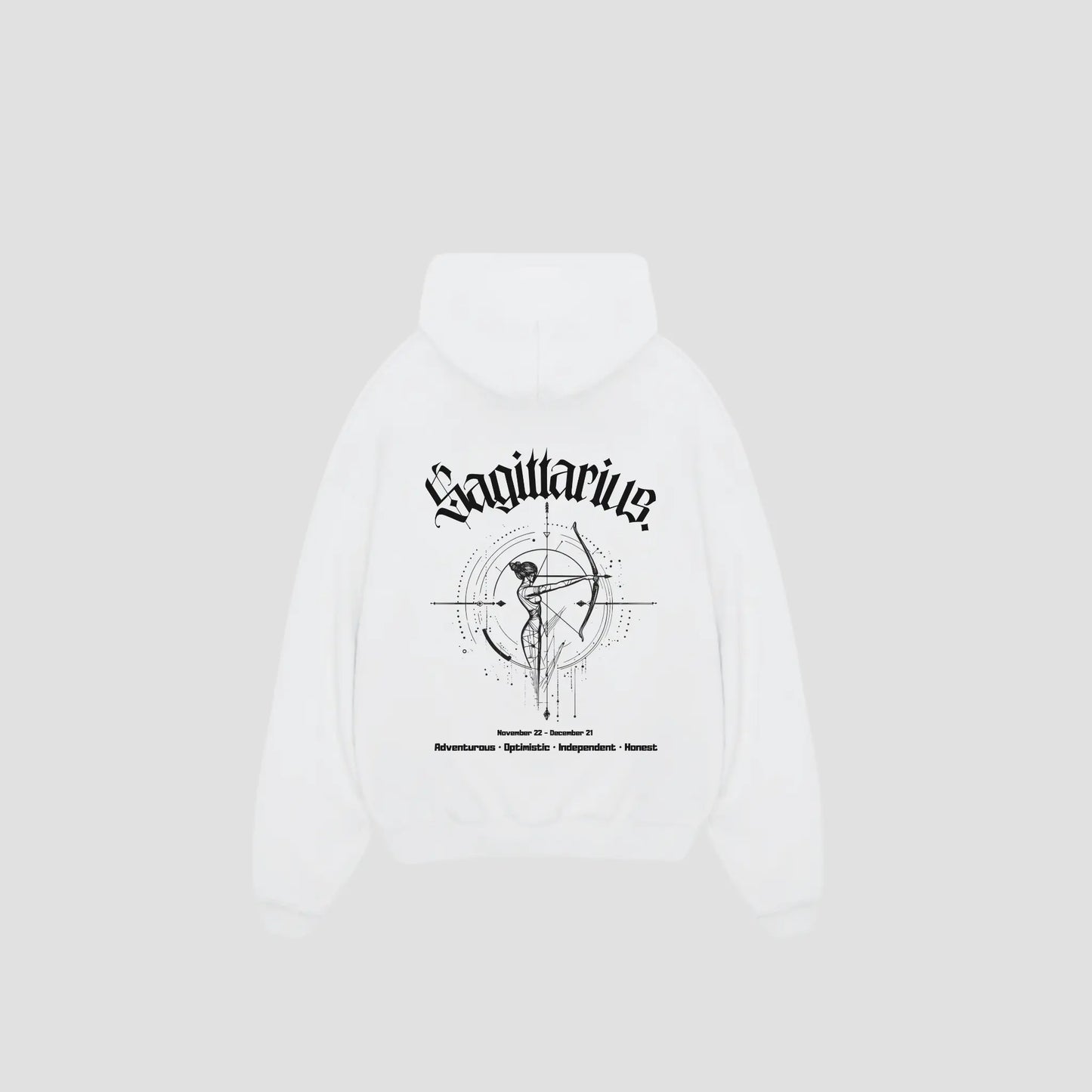 SAGITTARIUS - Oversized Hoodie Printegy