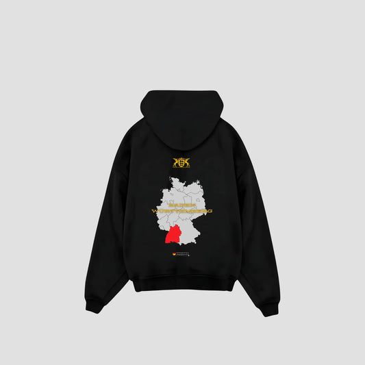 BADEN-WÜRTTEMBERG - Oversized Hoodie Backprint Printegy