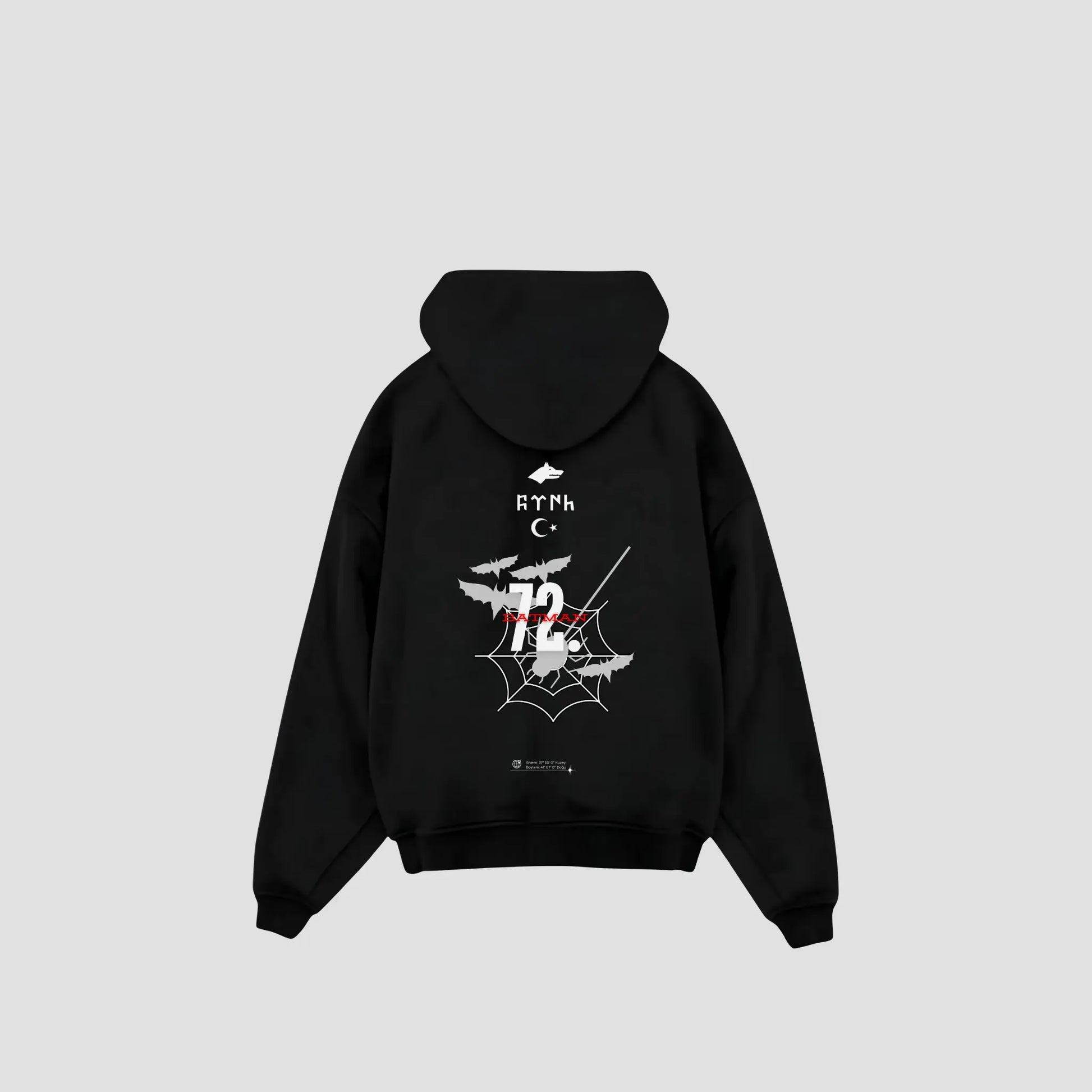 BATMAN 72 - Oversized Hoodie Backprint Printegy