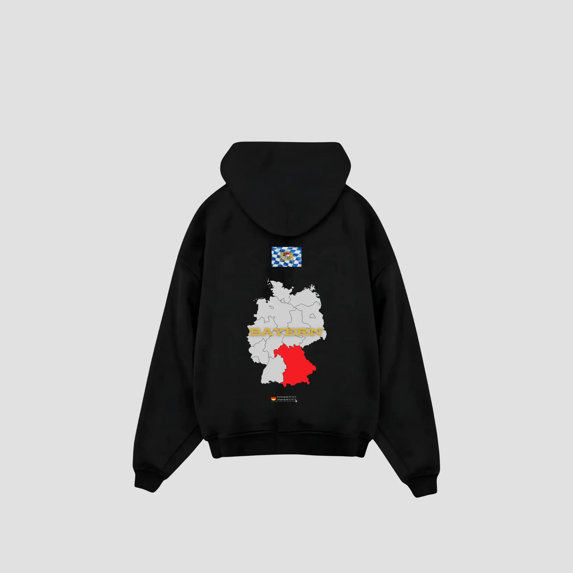 BAYERN - Oversized Hoodie Backprint Printegy