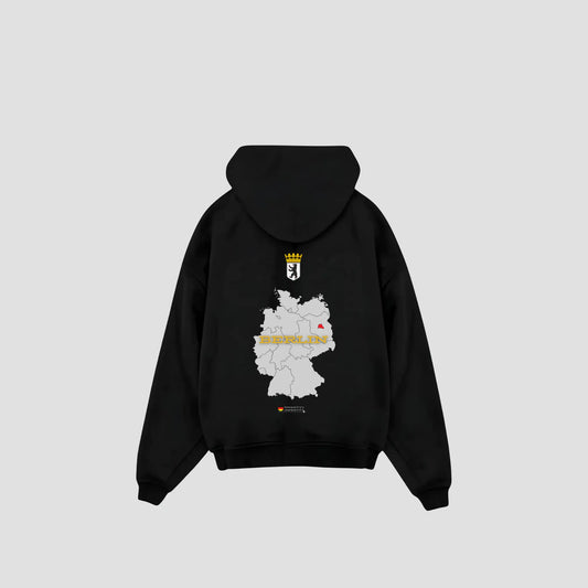BERLIN - Oversized Hoodie Backprint Printegy