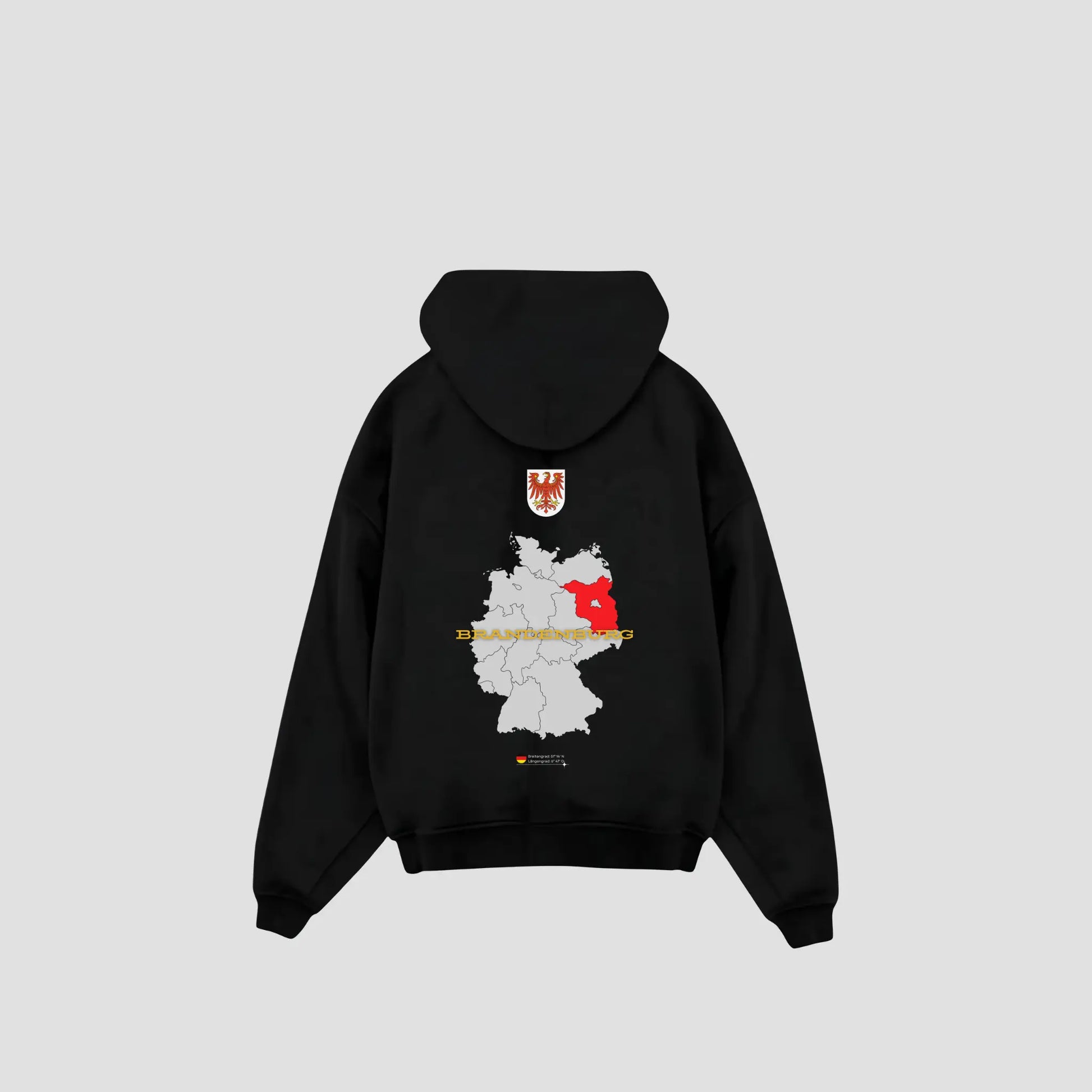 BRANDENBURG - Oversized Hoodie Backprint Printegy