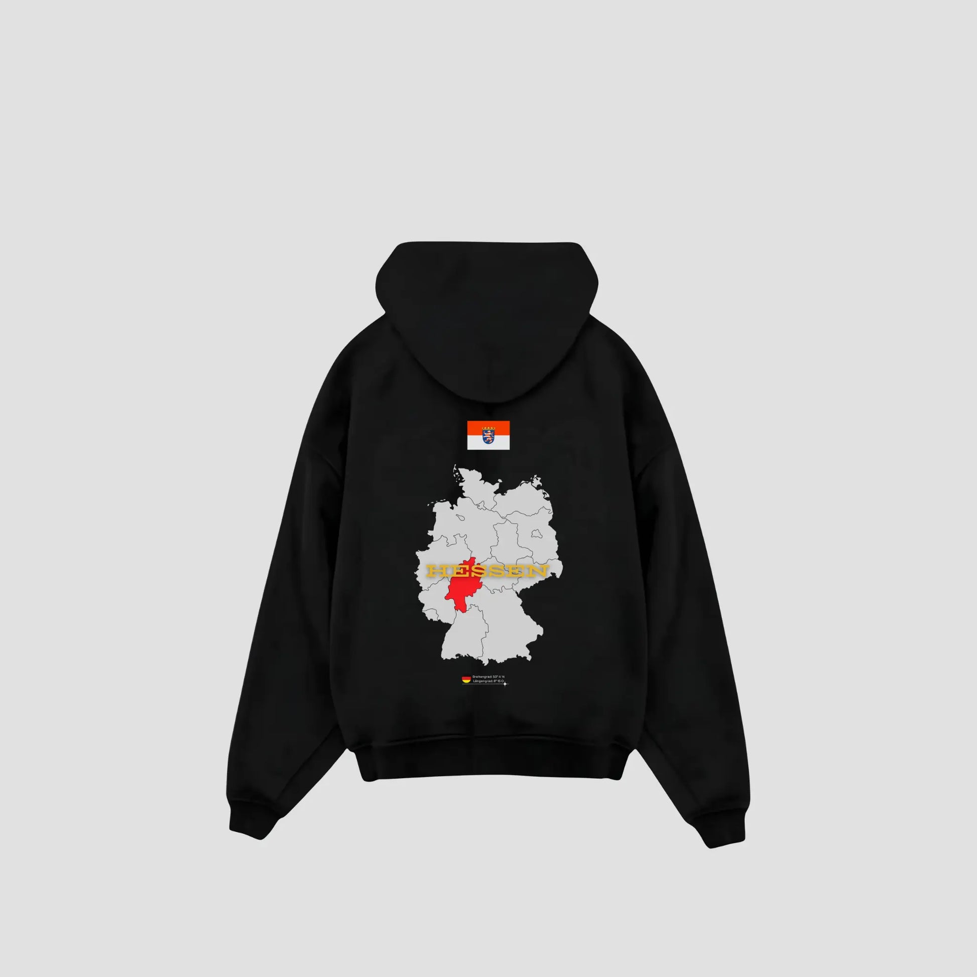 HESSEN - Oversized Hoodie Backprint Printegy
