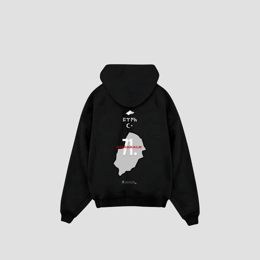 KIRIKKALE 71 - Oversized Hoodie Backprint Printegy