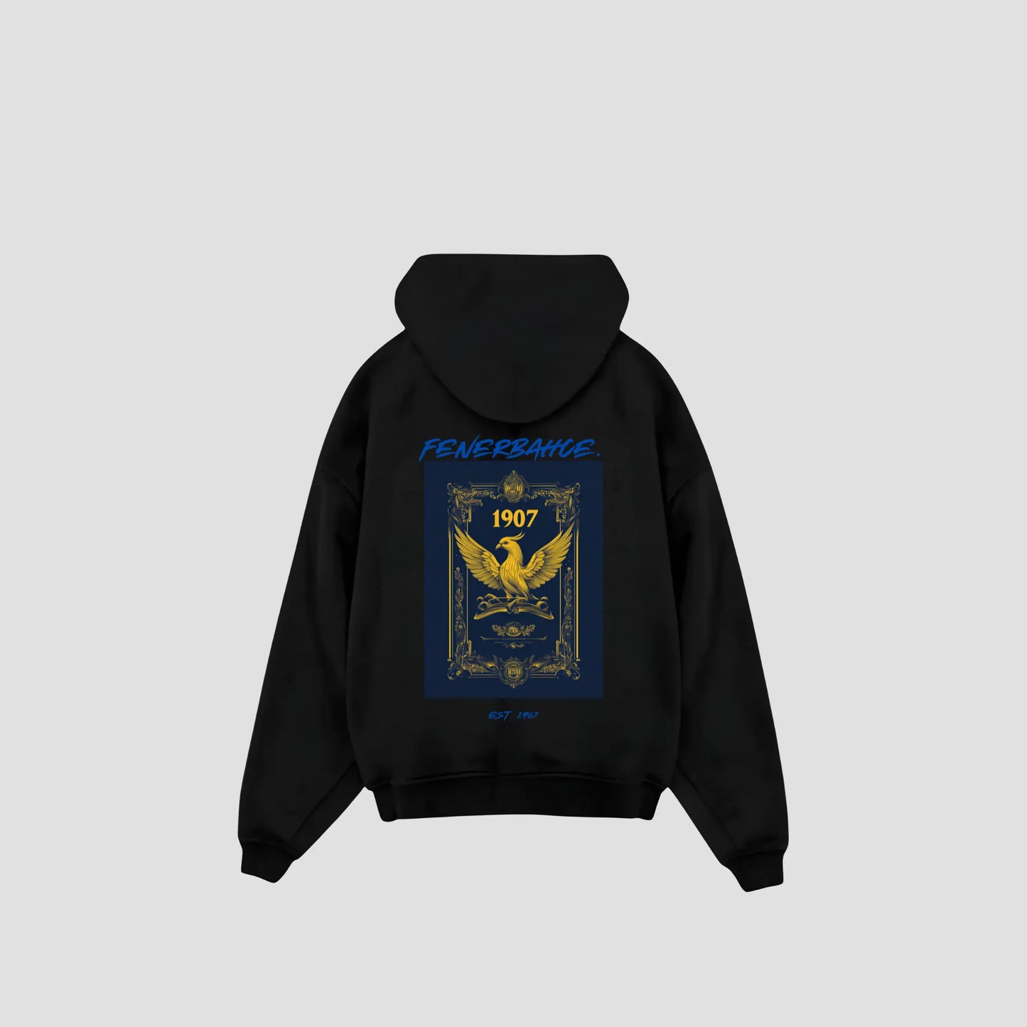 FENERBAHCE - Oversized Hoodie Backprint Printegy