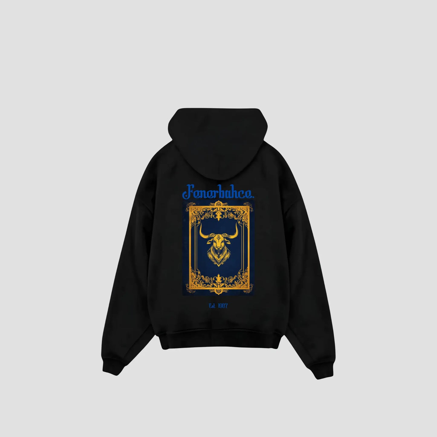 FENERBAHCE - Oversized Hoodie Backprint Printegy