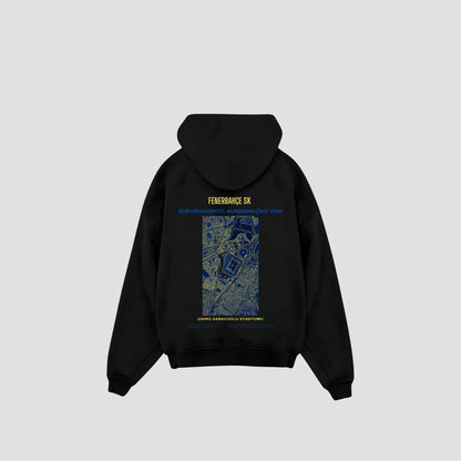 FENERBAHCE - Oversized Hoodie Backprint Printegy