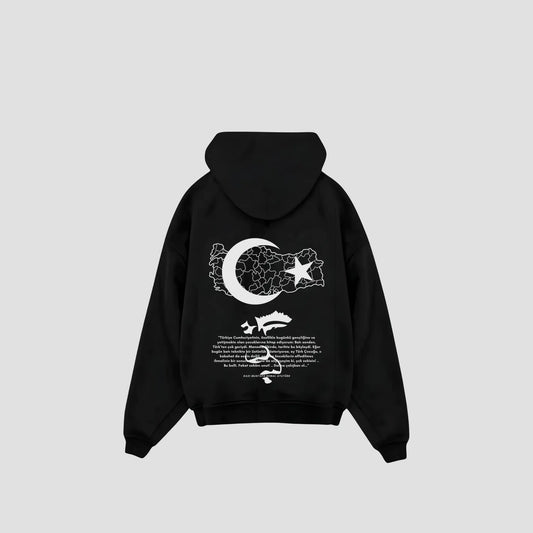 M.K.ATATÜRK - Oversized Hoodie Backprint Printegy