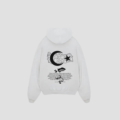 M.K.ATATÜRK - Oversized Hoodie Backprint Printegy