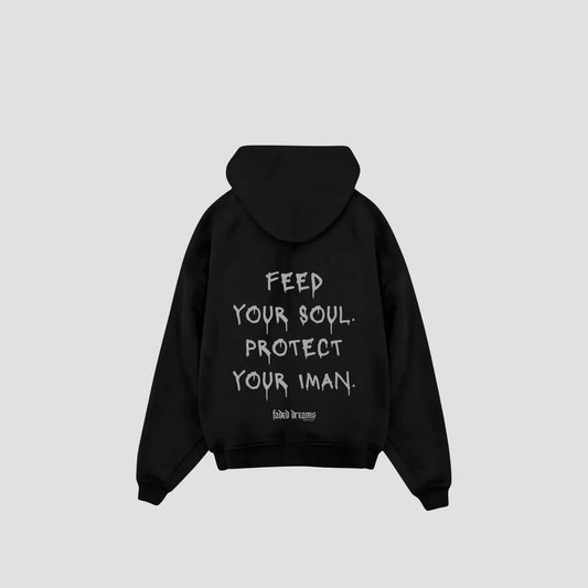 PROTECT IMAN - Oversized Hoodie Printegy