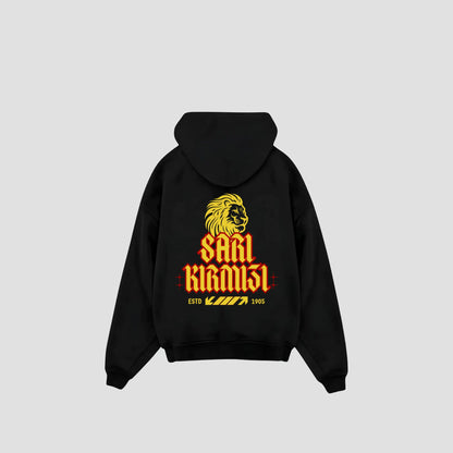 SARI KIRMIZI - Oversized Hoodie Printegy