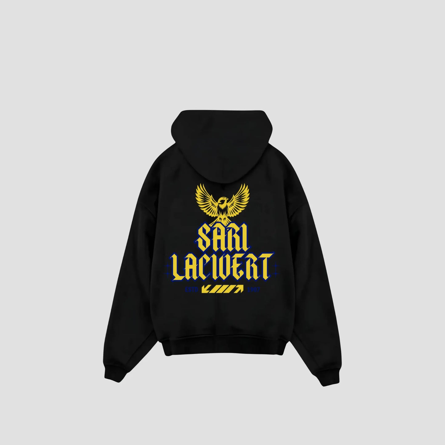 SARI LACIVERT - Oversized Hoodie Printegy
