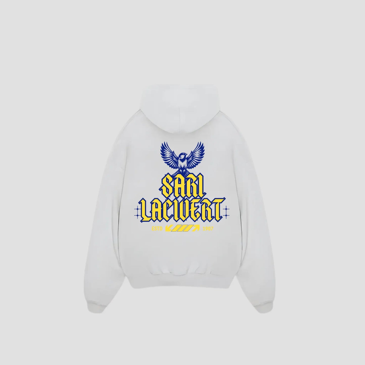 SARI LACIVERT - Oversized Hoodie Printegy