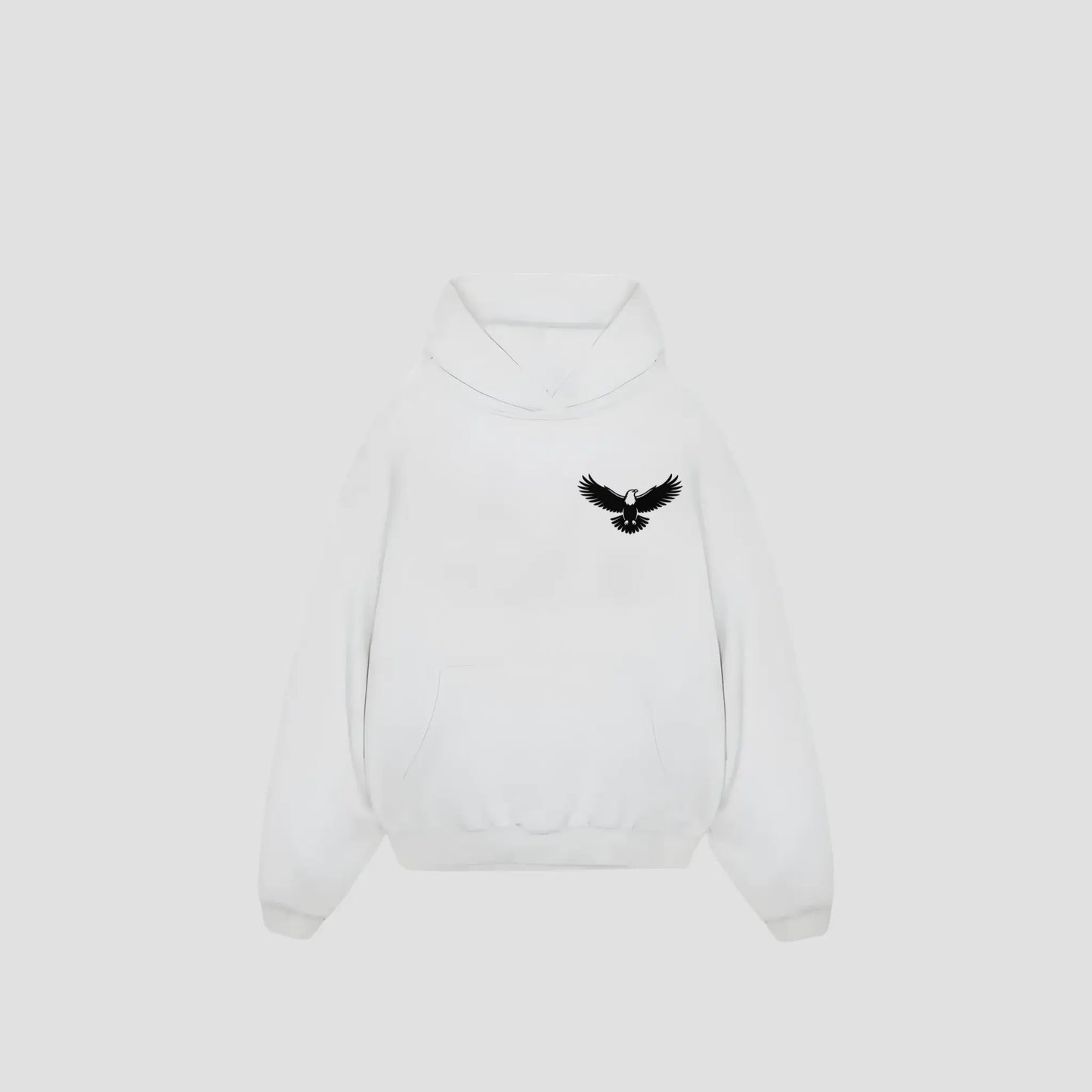 SIYAH BEYAZ - Oversized Hoodie Printegy