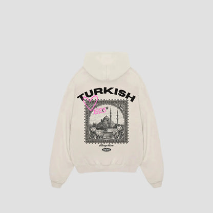 ALWAYS HOME - Oversized Hoodie Backprint Printegy