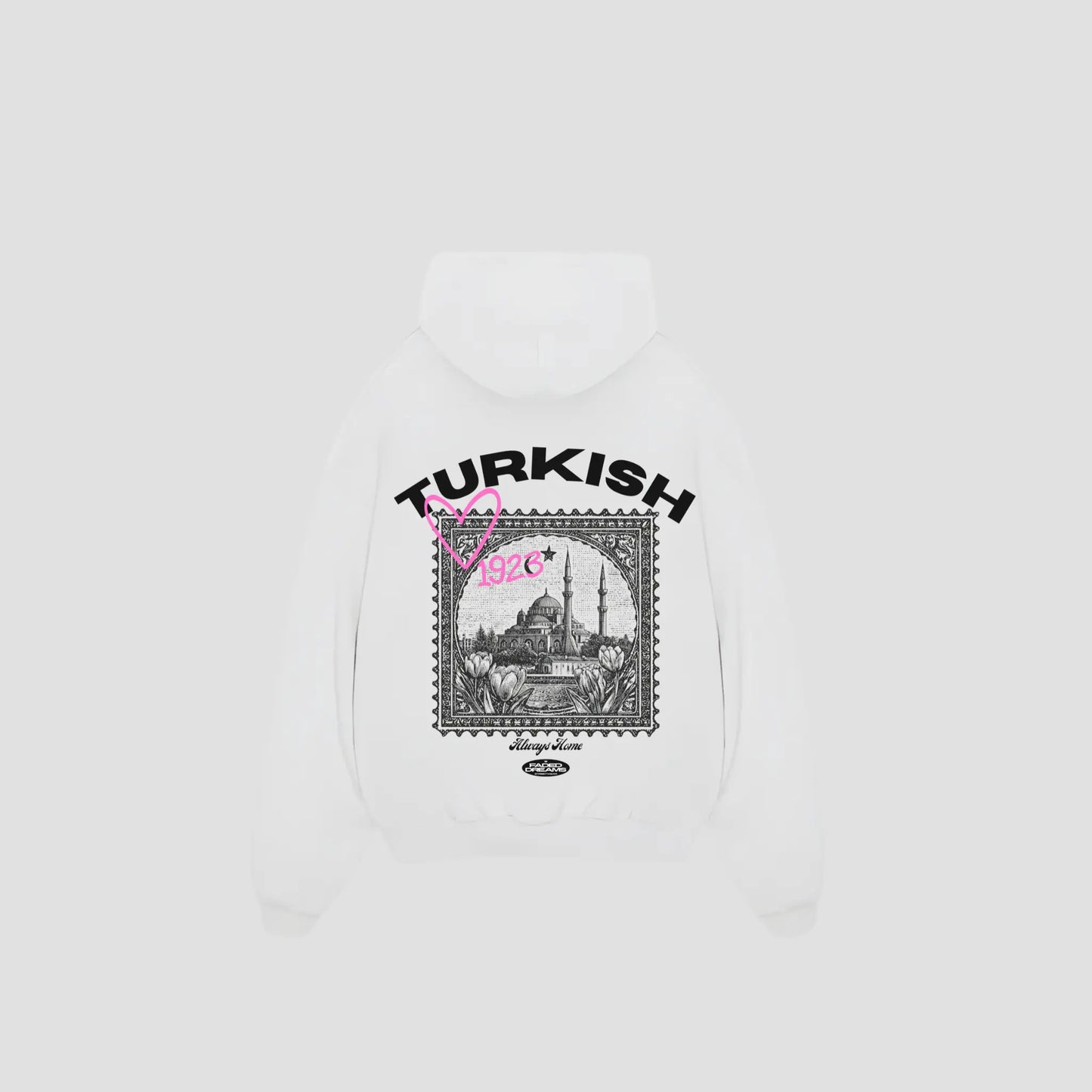ALWAYS HOME - Oversized Hoodie Backprint Printegy