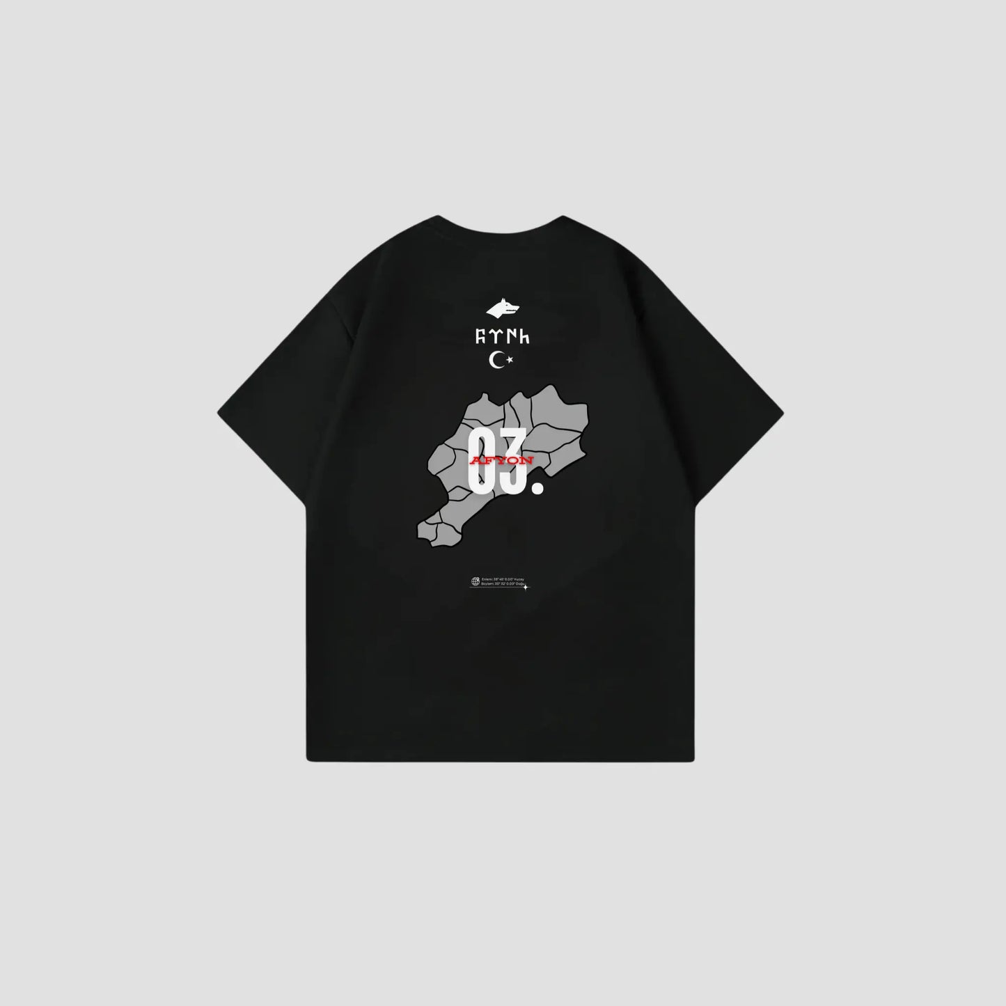 AFYON 03 - Oversize Shirt Backprint Printegy