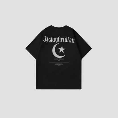 ASTAGFIRULLAH - Oversize Shirt Backprint Printegy