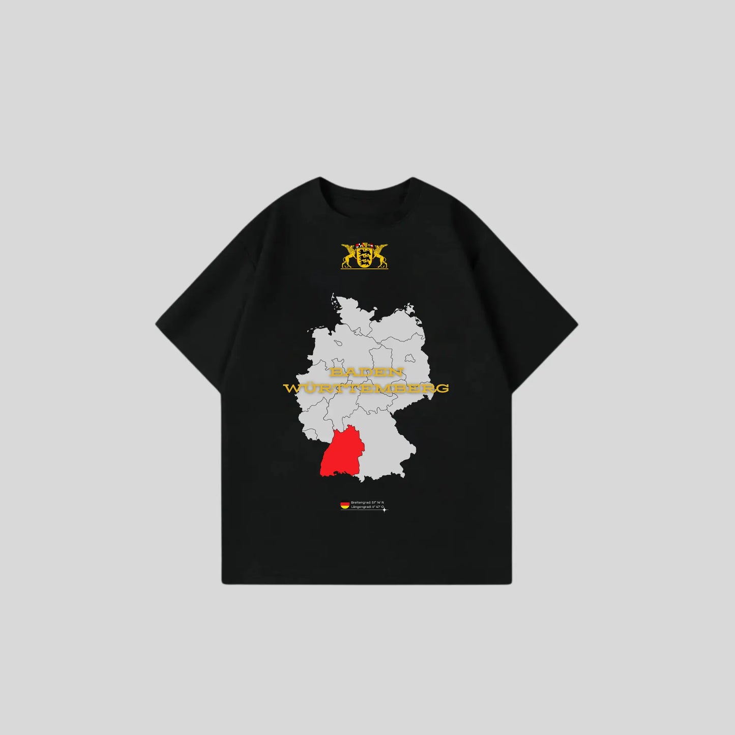 BADEN WÜRTTEMBERG - Oversize Shirt Printegy