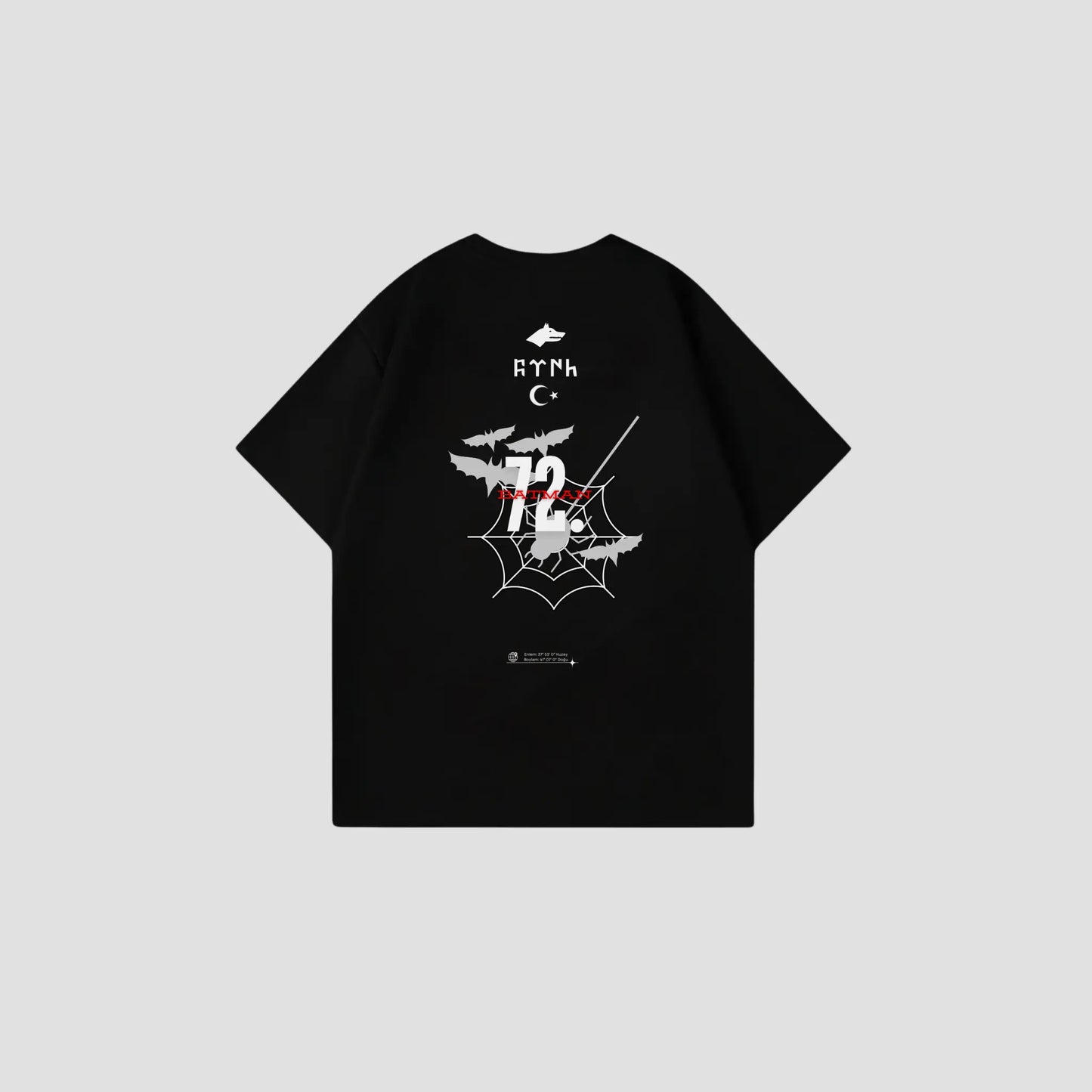 BATMAN 72 - Oversize Shirt Backprint Printegy
